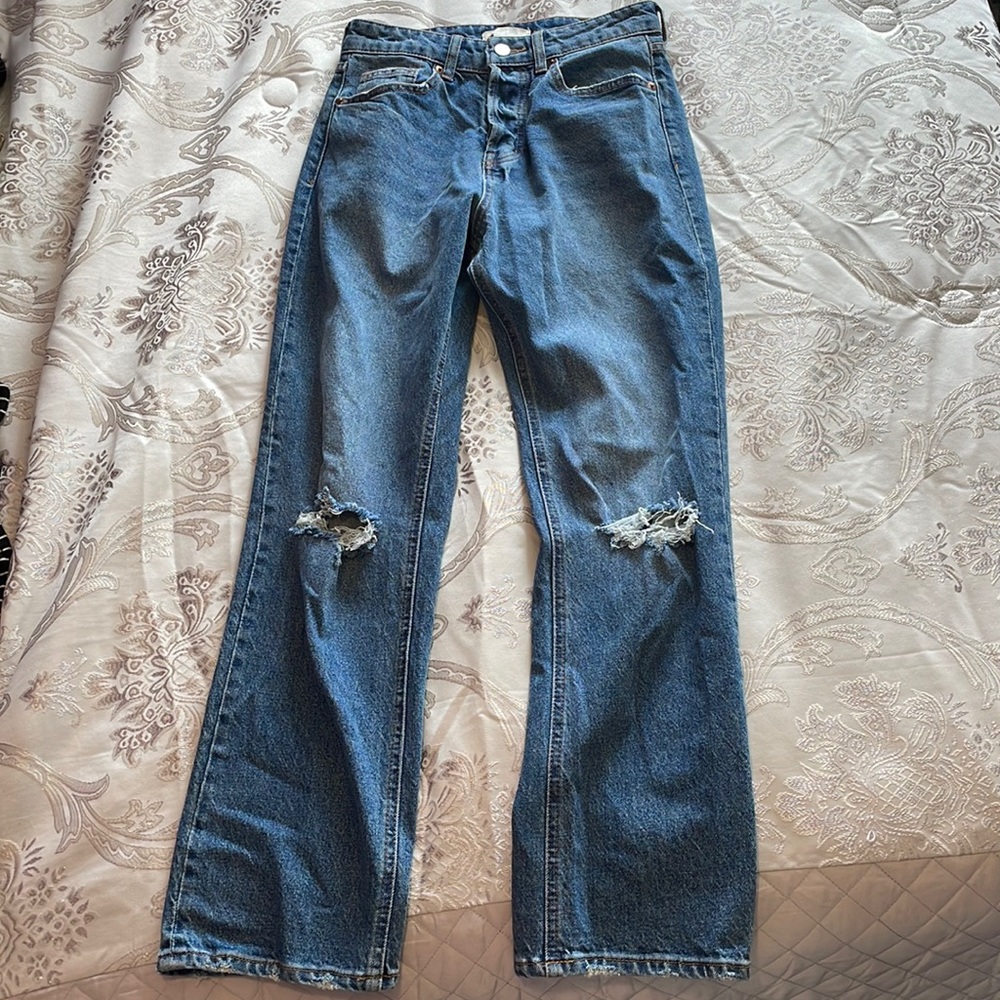 Ripped Mom Jeans